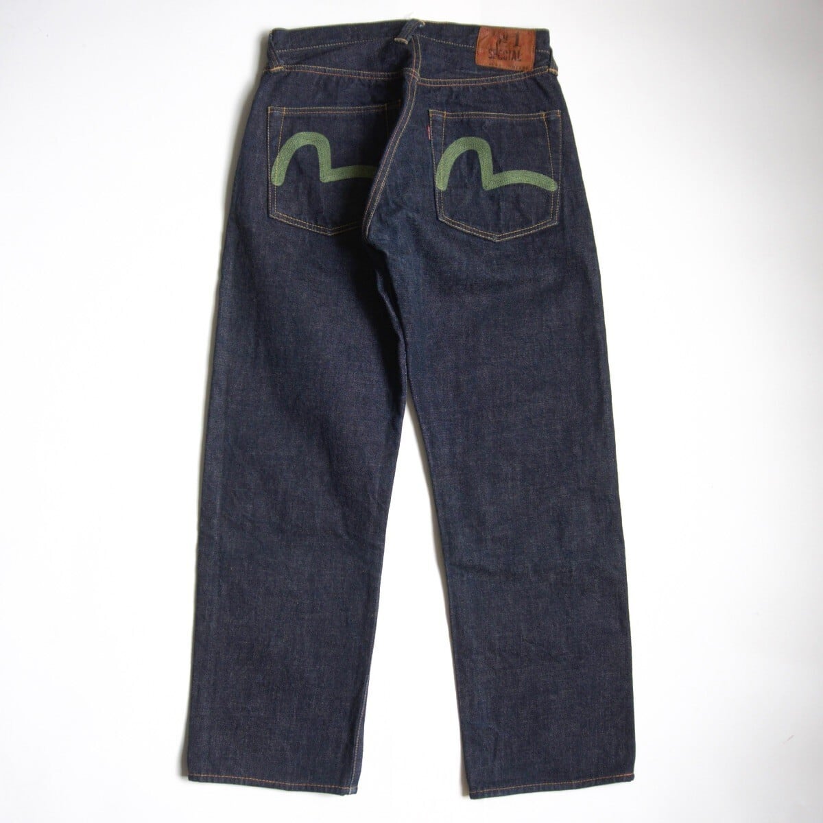 evis ジーンズ 美品/濃紺】EVISU 【LOT.2001 デニムパンツ】32×35 エビス