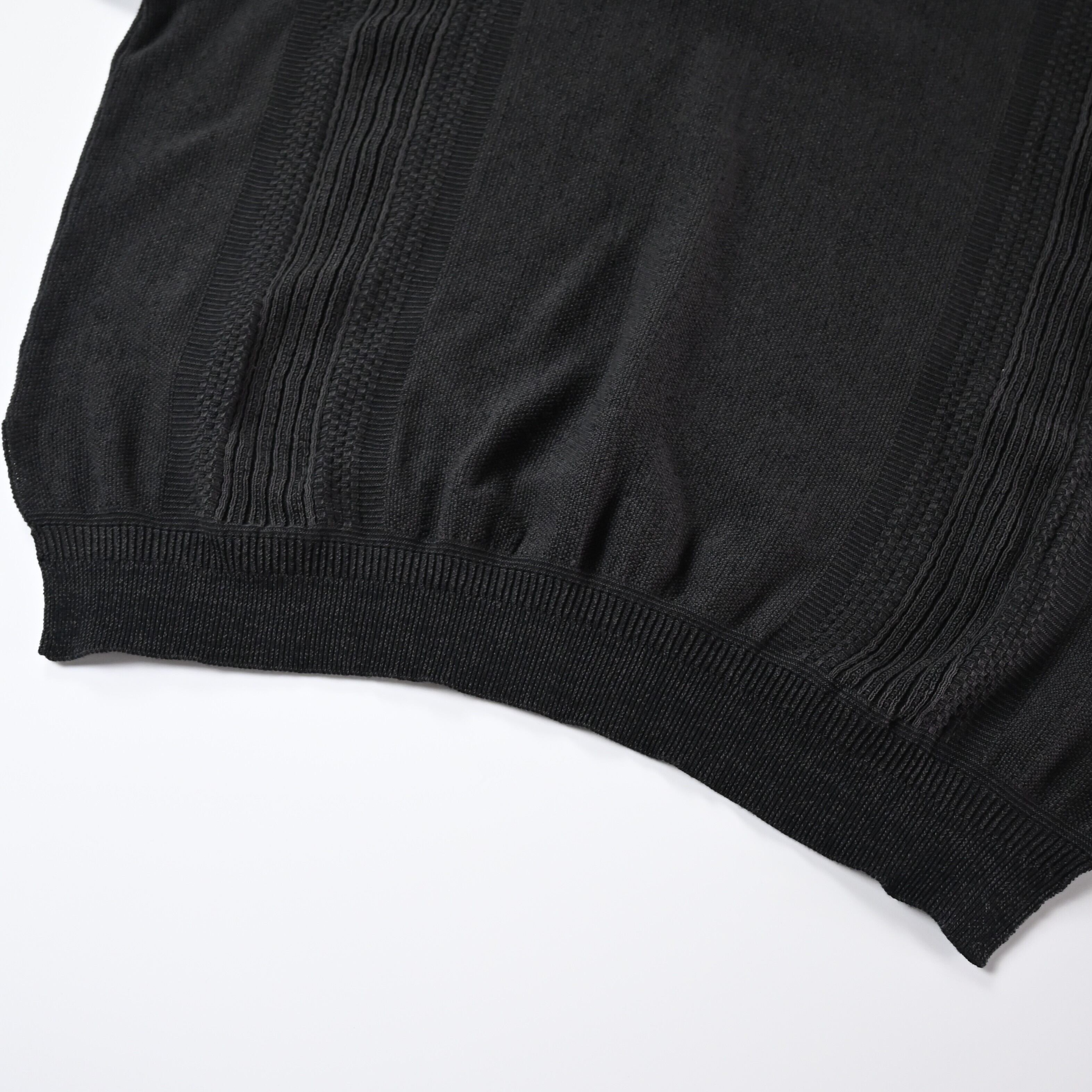 YASHIKI / Ryokufu Henley Knit | GANKO YASHIKI / Ryokufu Henley Knit | GANKO