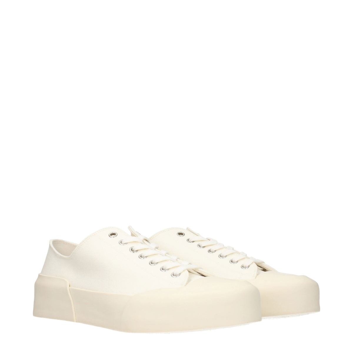 【新品】JIL SANDER ジルサンダー メンズ スニーカー ファブリック ベージュ WS0034P5242102