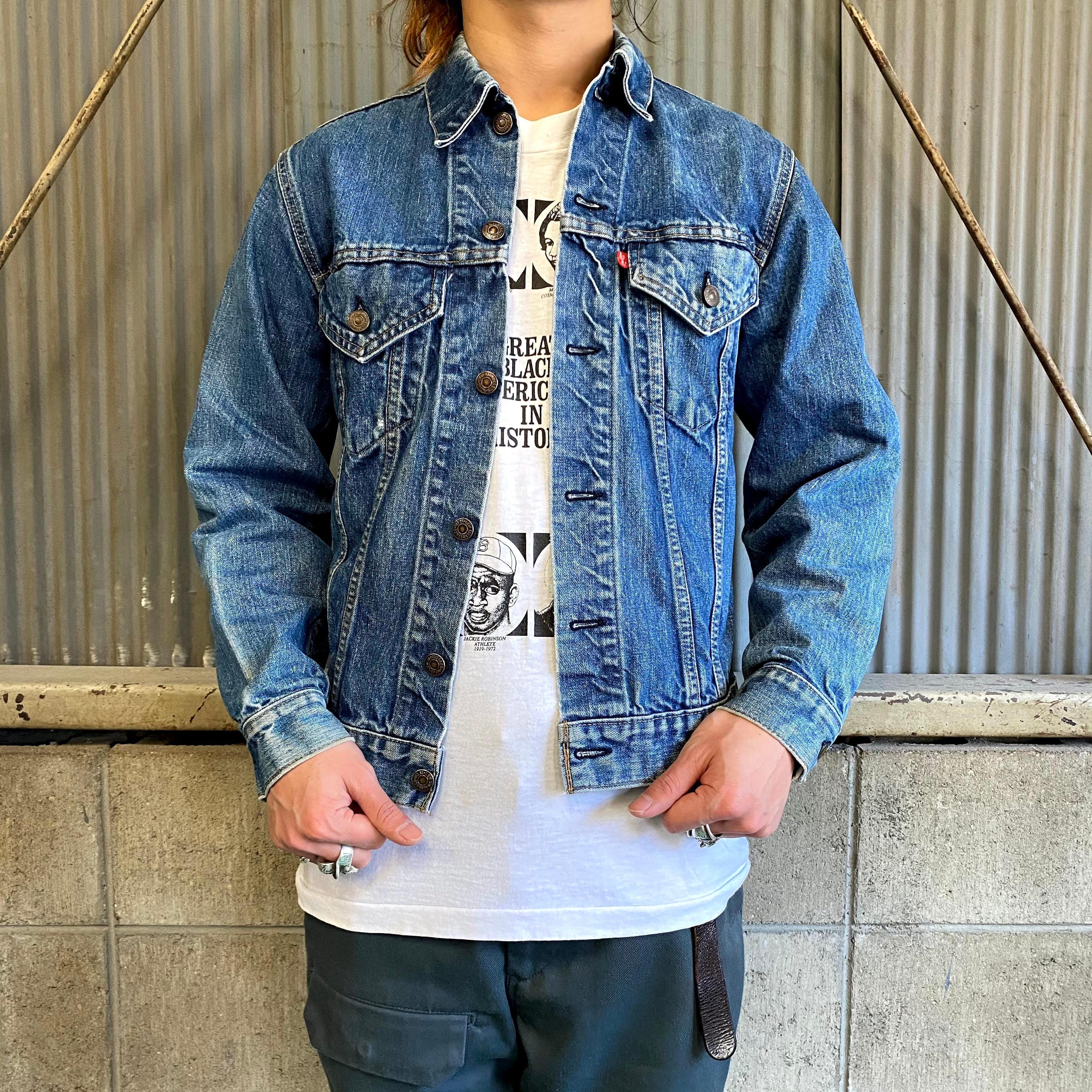 90年代 Levi's リーバイス デニムジャケット メンズS 古着 90S ...