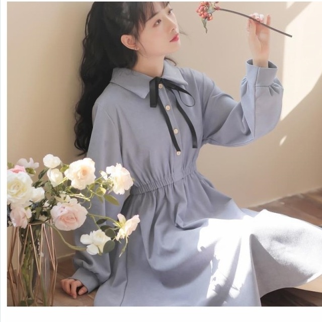 クラシカル ワンピース レトロワンピース 女子ワンピ ワンピース レディース 着痩せ ロング丈ワンピース 長袖 カワイイ 秋冬 可愛い クラ Basecamp49 クラシカル ワンピース レトロワンピース 女子ワンピ ワンピース レディース 着痩せ ロング丈ワンピース 長袖 カワイイ 秋冬 可愛い クラ Basecamp49