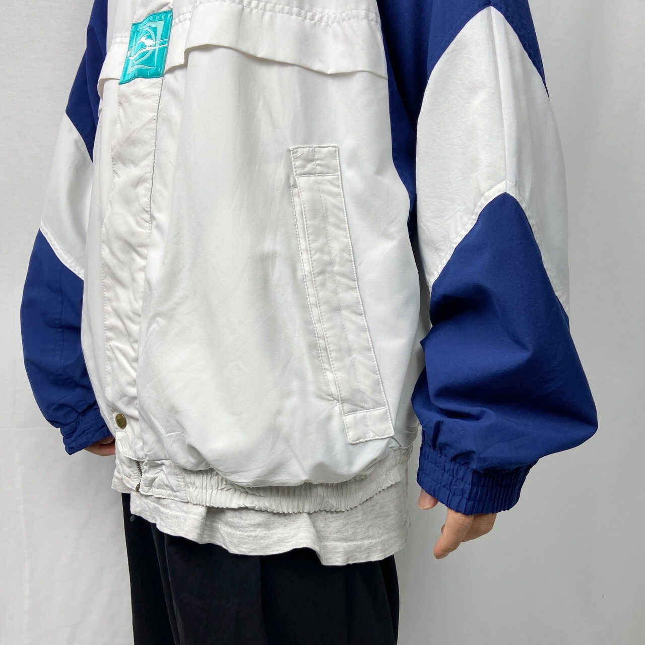 90年代 NIKE ナイキ CHALLENGE COURT バックロゴ刺繍 ポリエステル