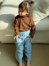 韓国子供服 / 26winter / cream bbang / ガーデンワイドパンツ / キッズ / 冬服 *XXS~L*