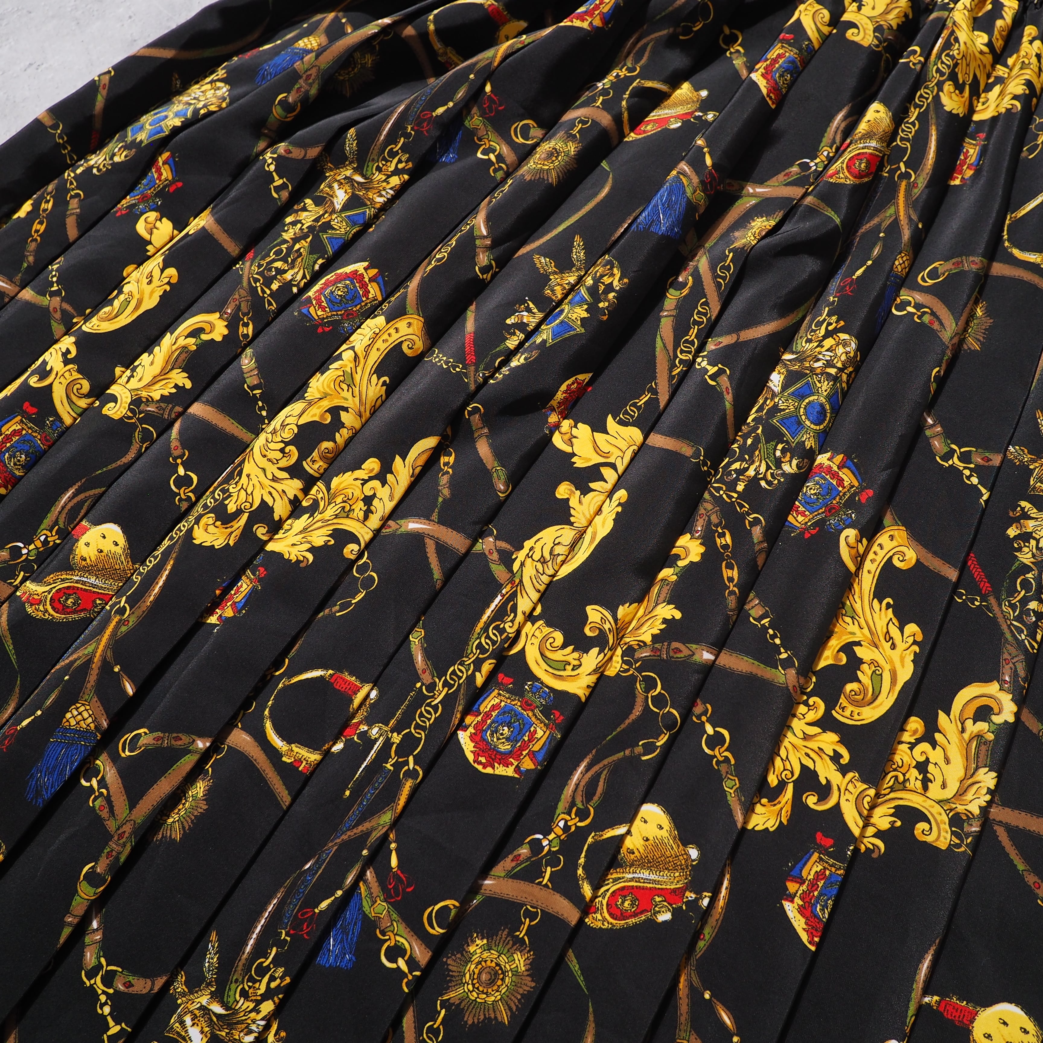 1990s Beautiful Luxury Art pattern vintage Onepiece Dress