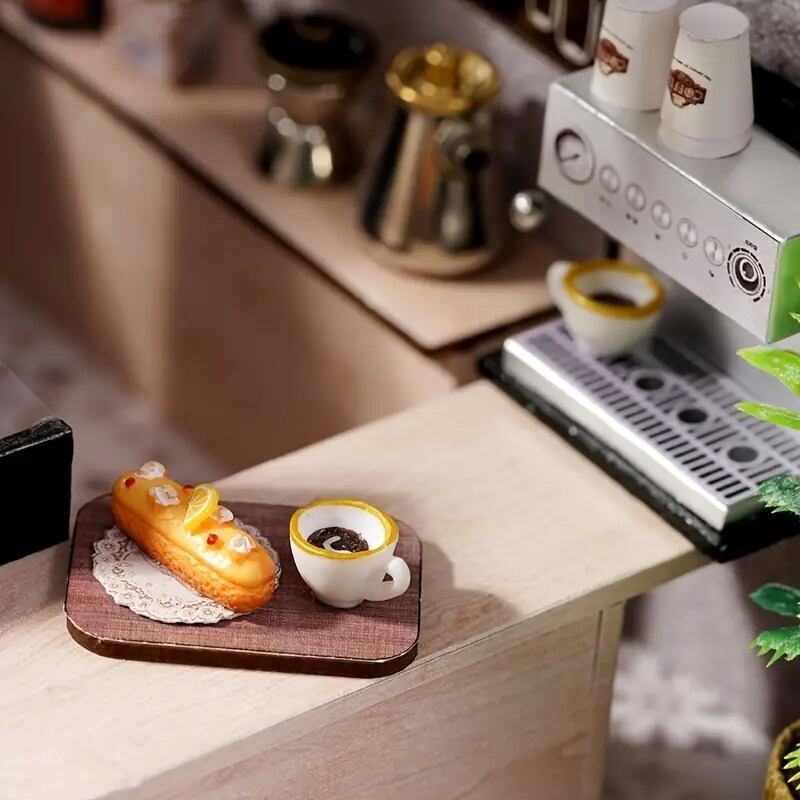 ドールハウス キット DIY ミニ コーヒーショップ ミニチュア