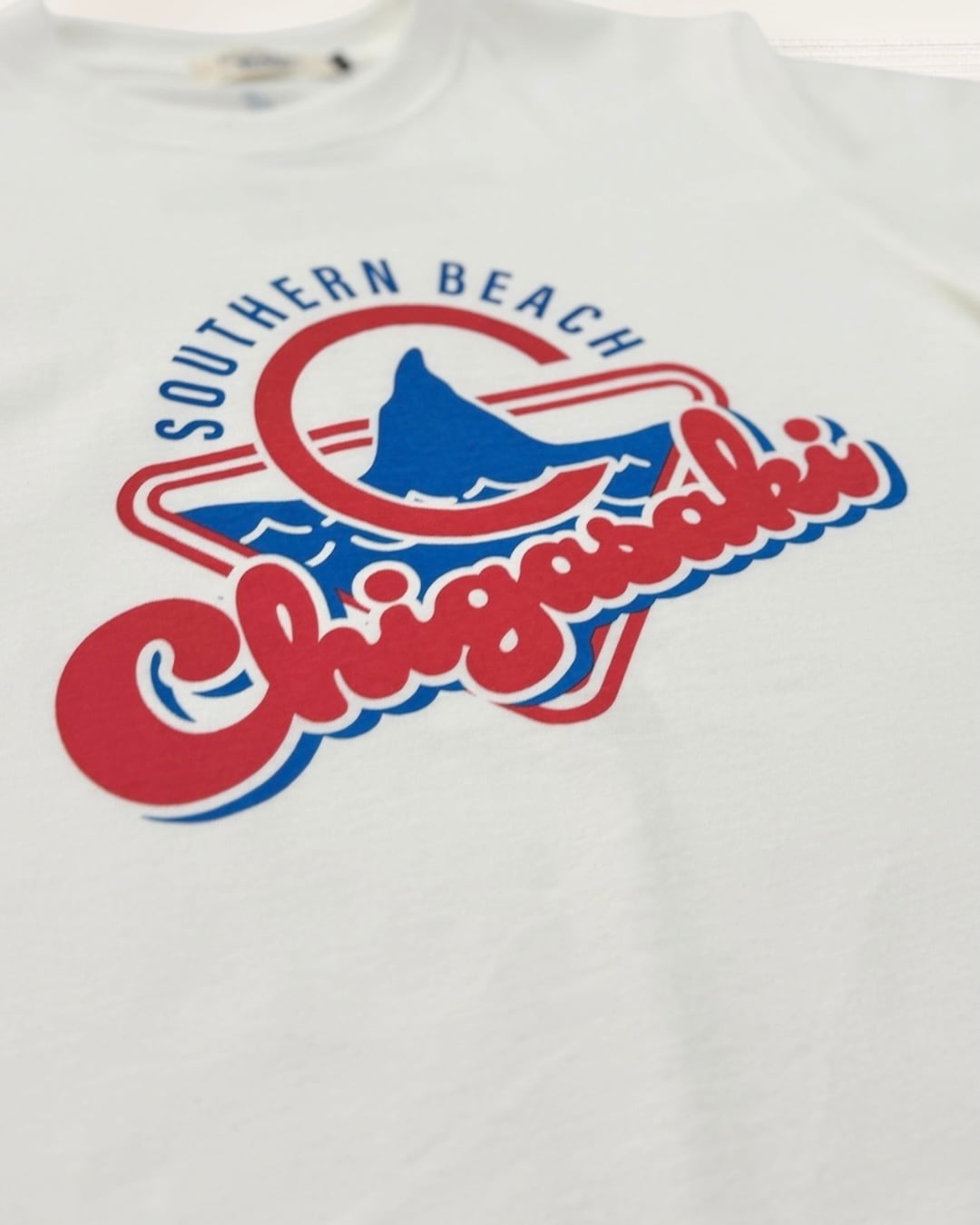 サザンビーチTシャツ ヴィンテージ（バニラホワイト） | 茅ヶ崎市観光協会