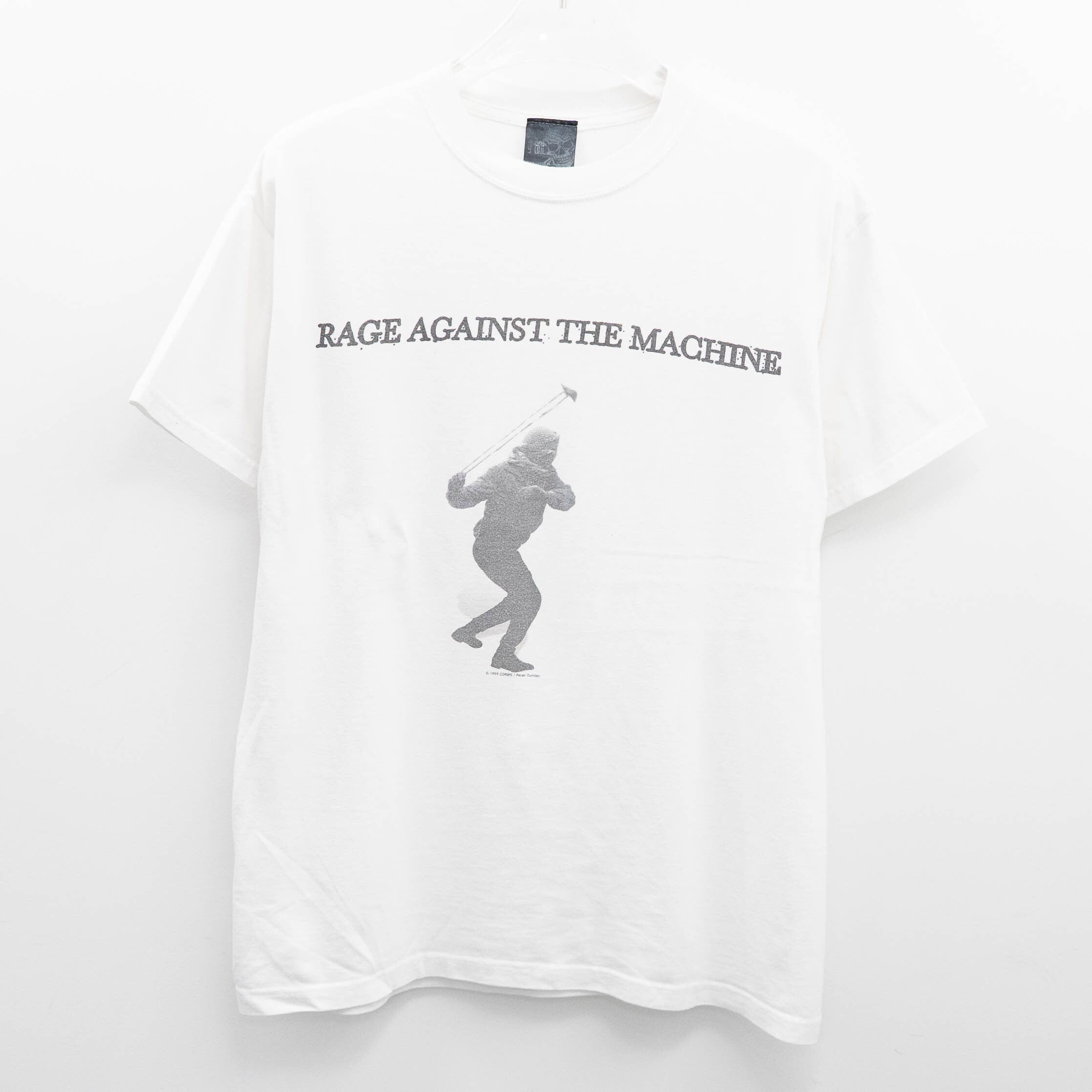 Rage Against The Machine " Mass Of Tears Y2K " Giant Fits L【A9-205】