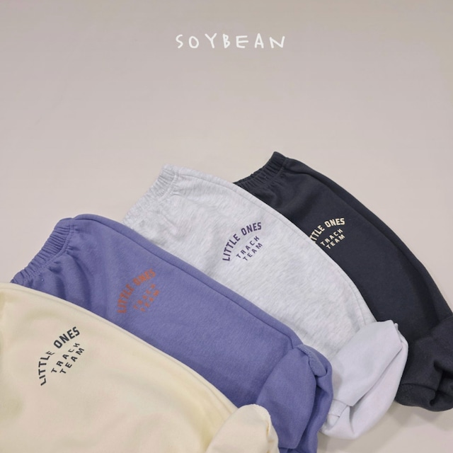 《送料無料》予約:ルーズフィットジョガーパンツ【soybean】