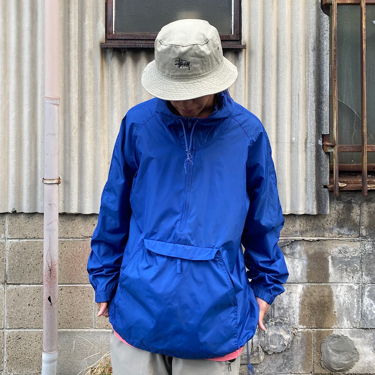 80's  ビンテージ　ナイロン アノラックジャケット WOOLRICH 美品