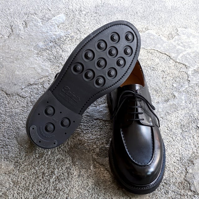 極美品✨ ハロゲイト エッジウェア Uチップシューズ UK7 黒 HARROGATE Uチップシューズ EDGEWARE （Black） | C.COUNTLY ONLINE