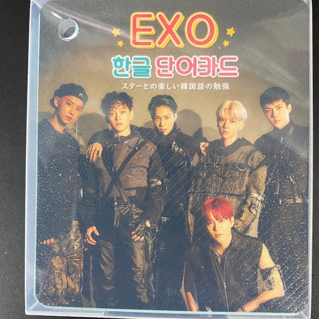 Exo 韓国語単語カード ワンダケイ韓流商店