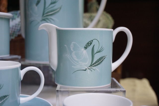 【SUSIE COOPER 】1950～60年代製 ６名様用デミタスコーヒーセット