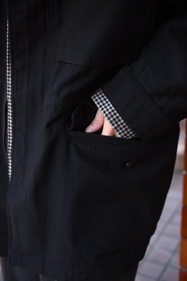 BAUTH / COTTON WOOL CHECK SHIRTS (BEIGE CHECK)