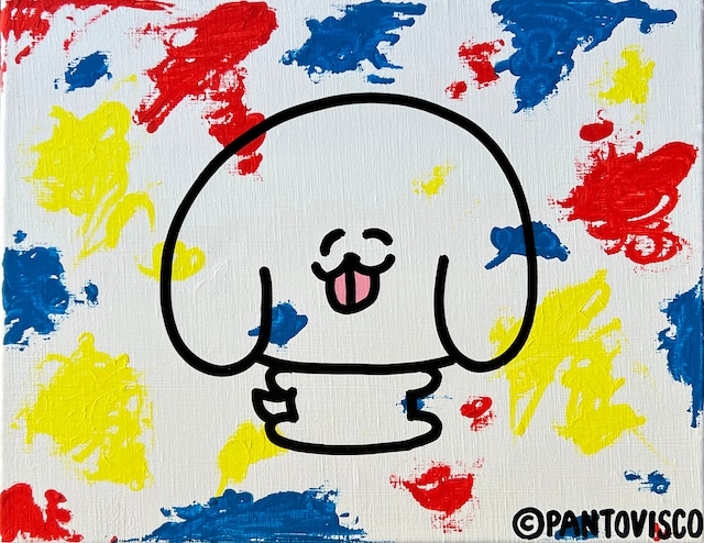 キャンバスアート「パレットぺろち・よろこび」