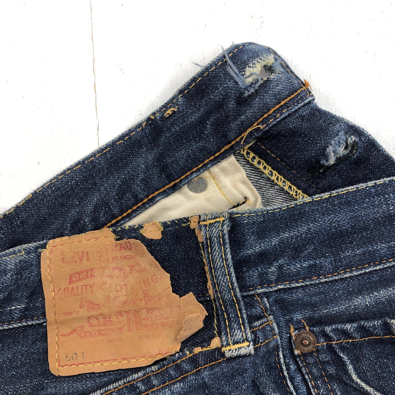 LEVI'S リーバイス 60- 70年代 USA製 501 BIG E 66前期 バックポケット