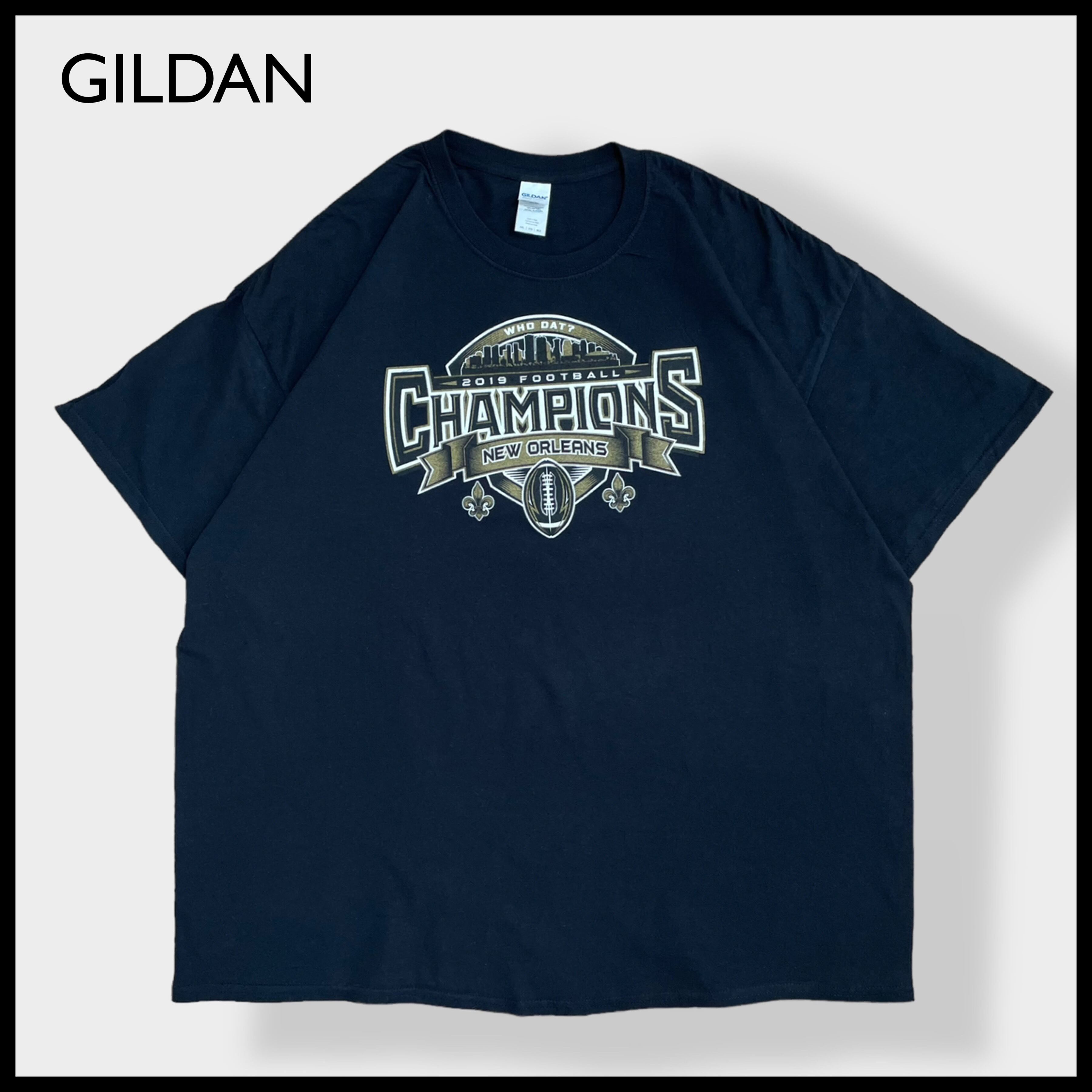 GILDAN】NFL 3XL Tシャツ ビッグシルエット ビッグサイズ New Orleans
