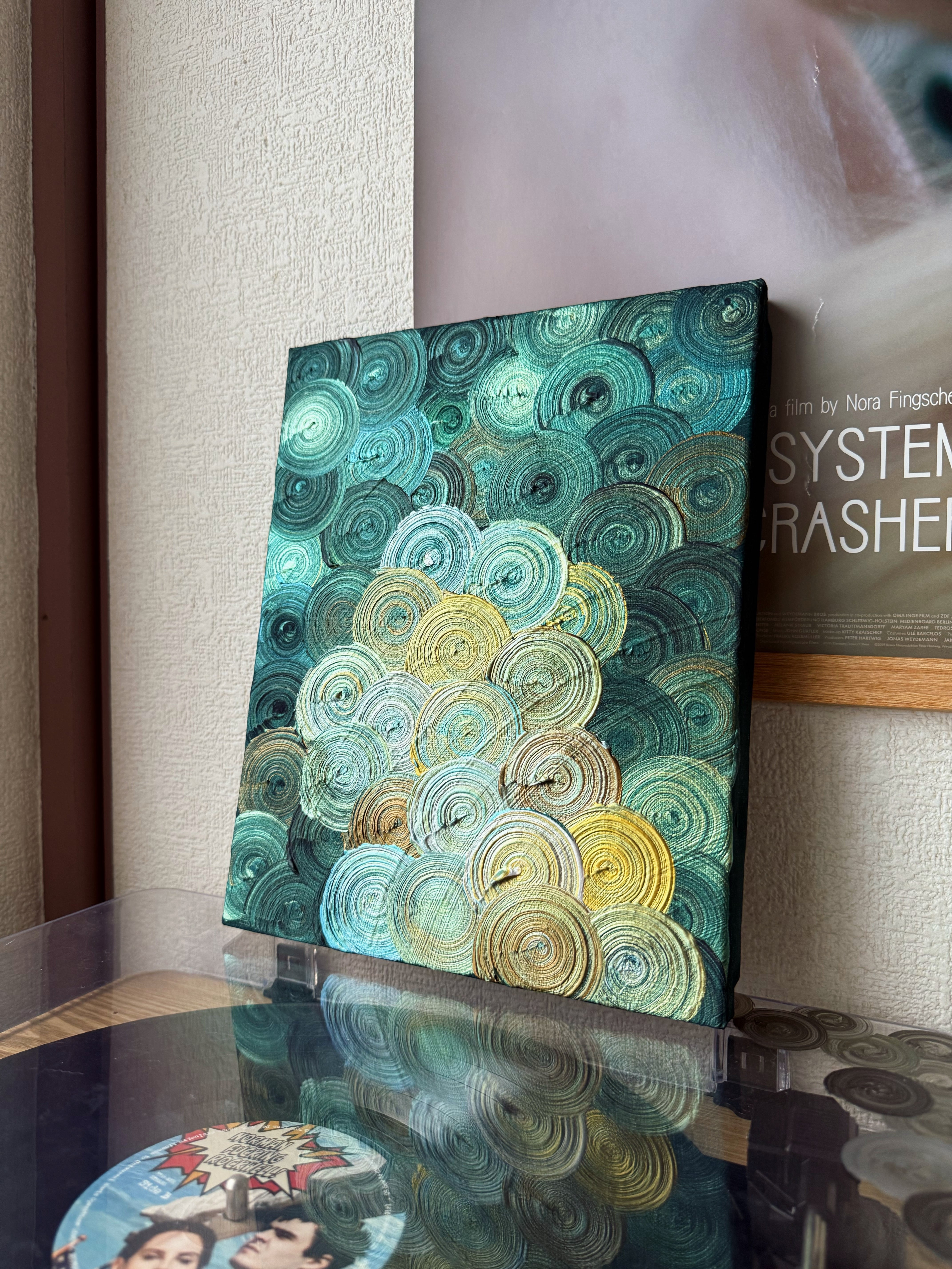 湖畔' (No.0228) | 渦を11年描いてる人