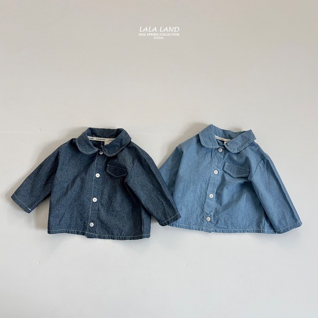 LALALAND 26/SS （Baby）Denim shirts