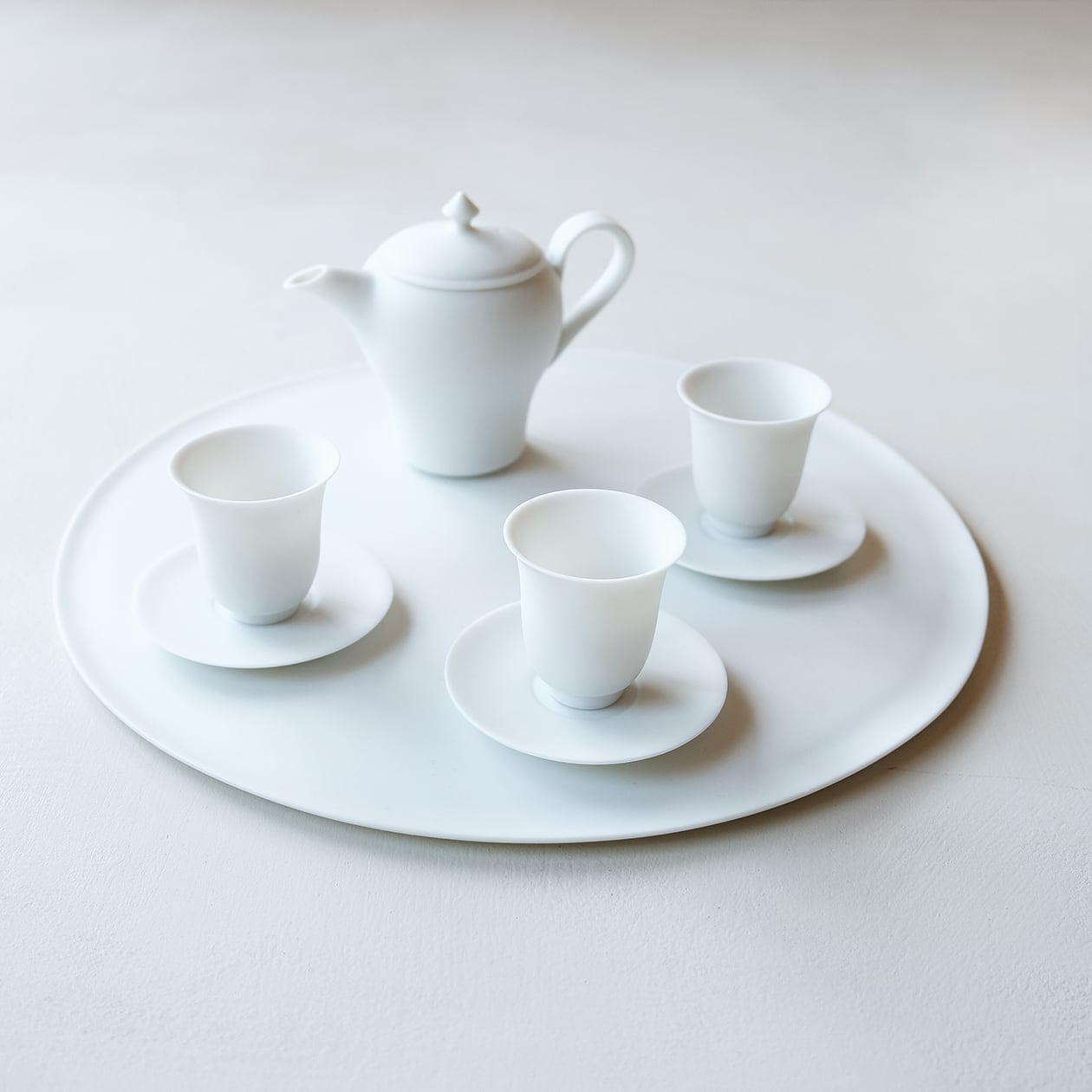 森岡希世子 Kiyoko Morioka 中国茶器 茶杯 長 no.6 | les trois