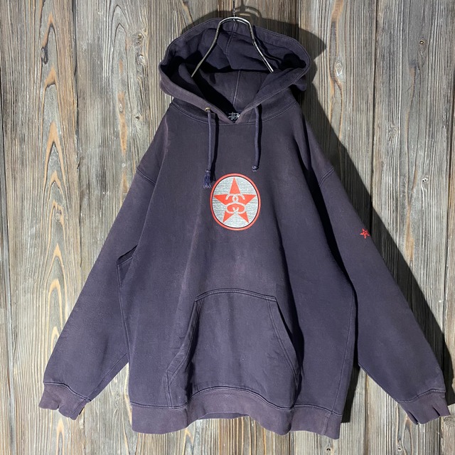 ［Old Stussy］90s star SS link design vintage hoodie