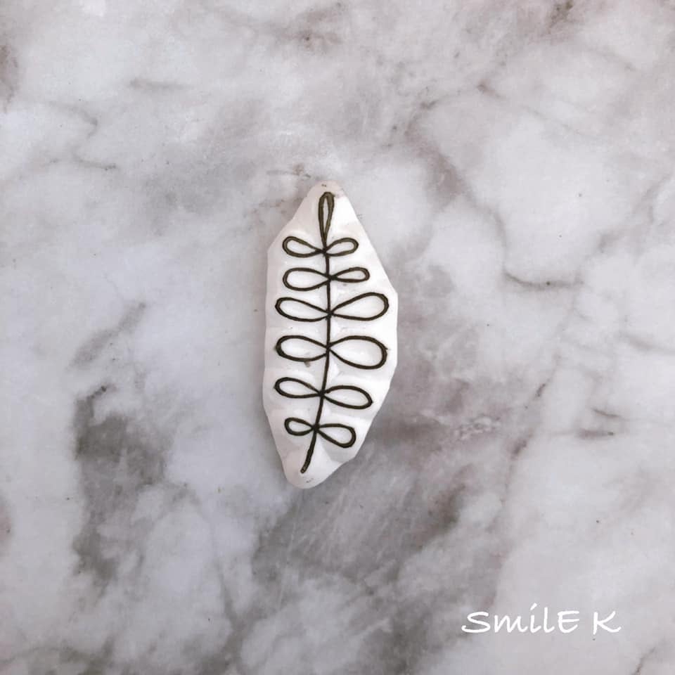 ボタニカルはんこ【ブリトニー】 | 消しゴムはんこ SmilE K