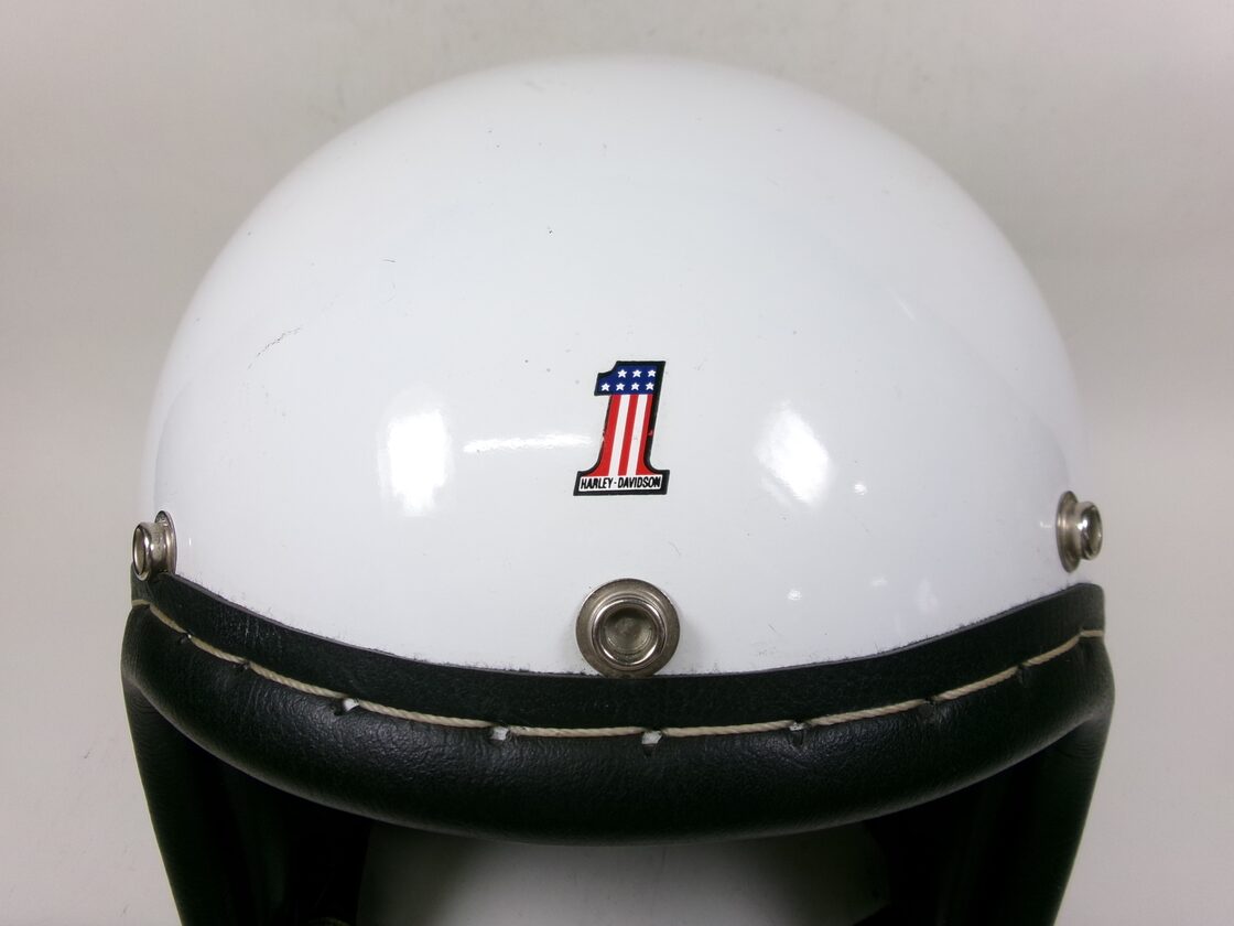 60s HARLEY-DAVIDSON MODEL S ジェットヘルメット 目深加工済み L☆60 