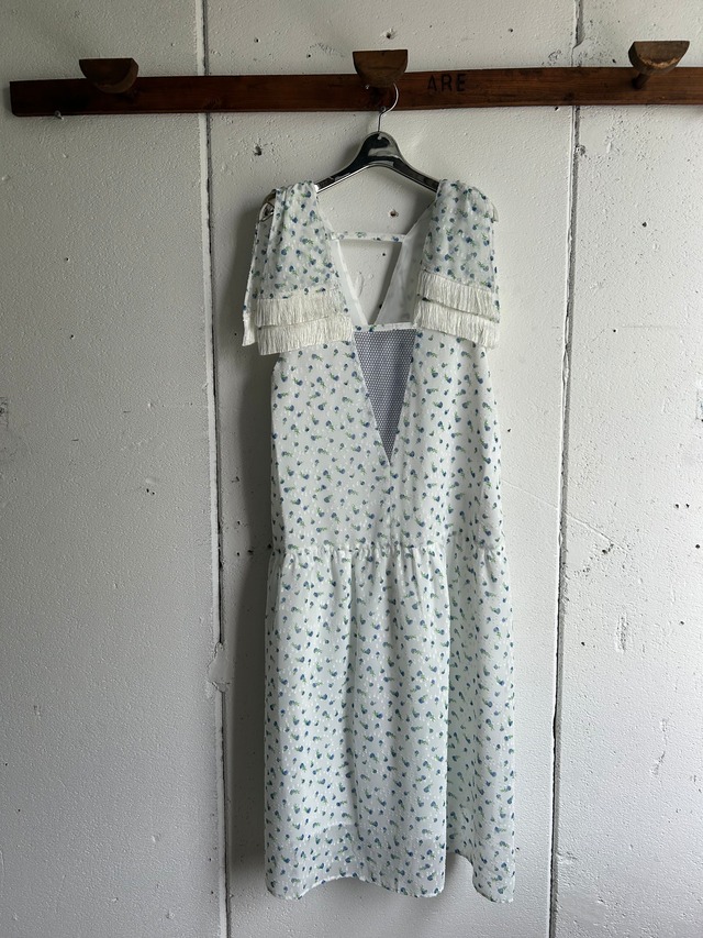POI  flower jaquard dress