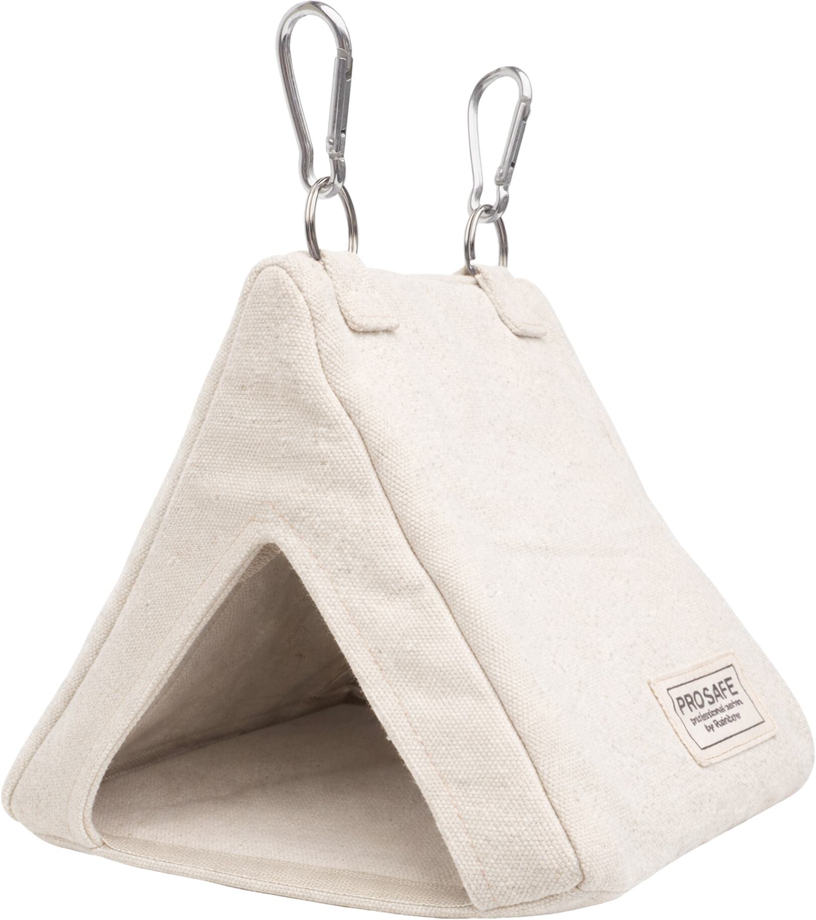 【小動物用品】【PRO SAFE】さんかくハウス　デニム/ナチュラル/グレー