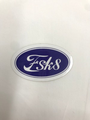 アメ車のエンブレムみたいなLOGO  STICKER