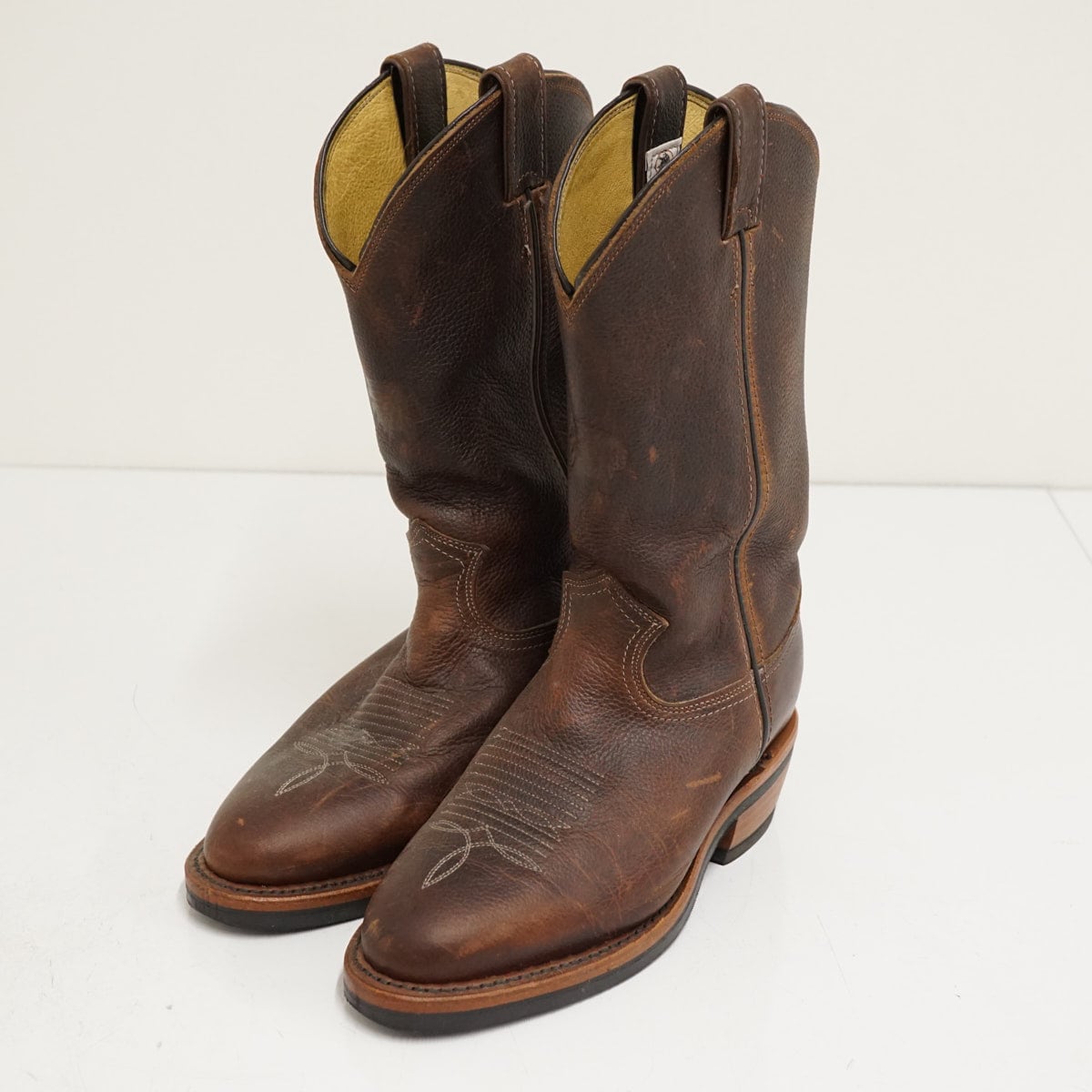 Chippewa(チペワ) ウエスタンブーツ ブラウン Chippewa チペワ ウェリントンブーツ USED品 USA製 6 1/2EE 日本24.5cm