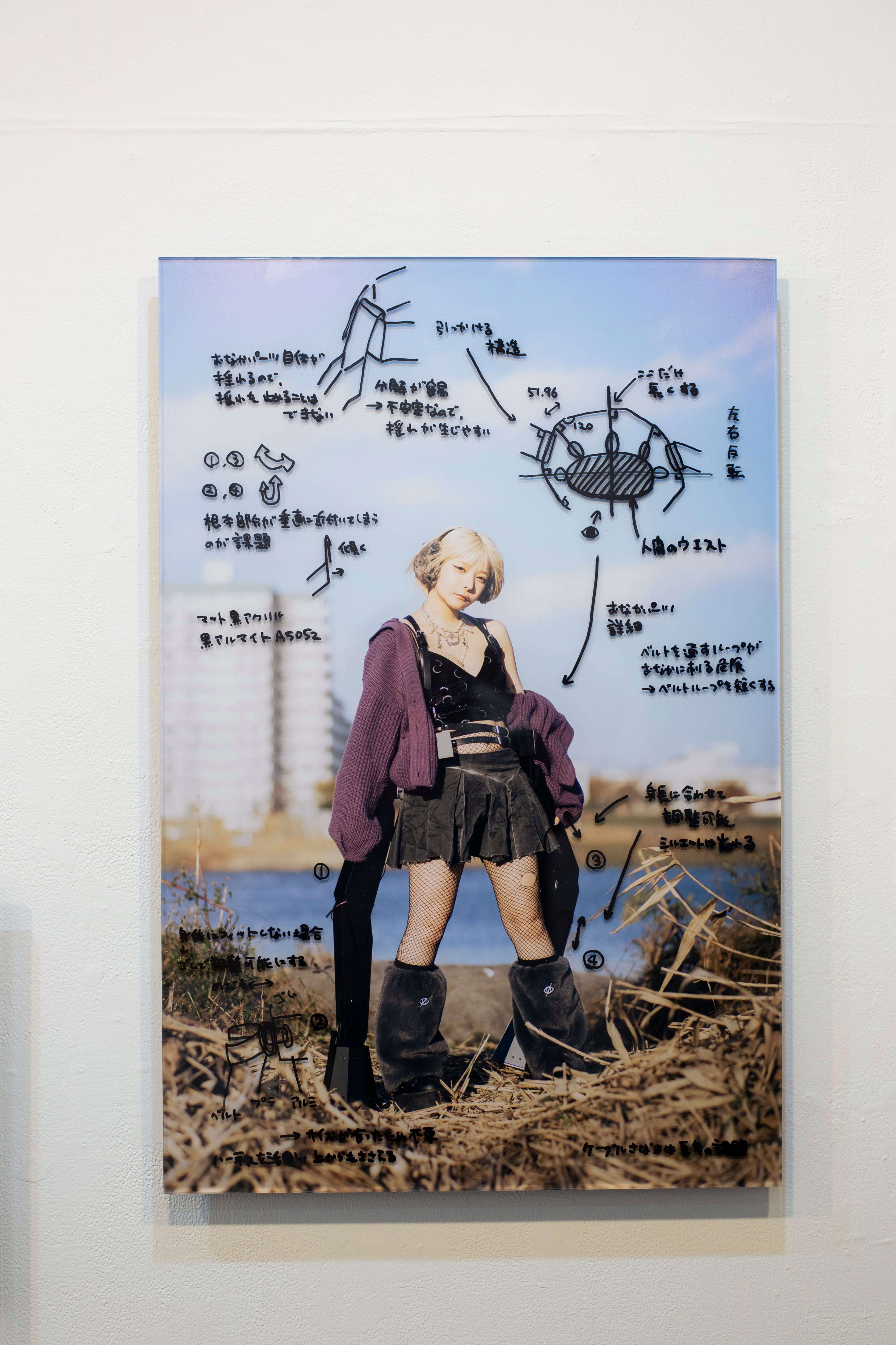 脚METCALFアクリルA2