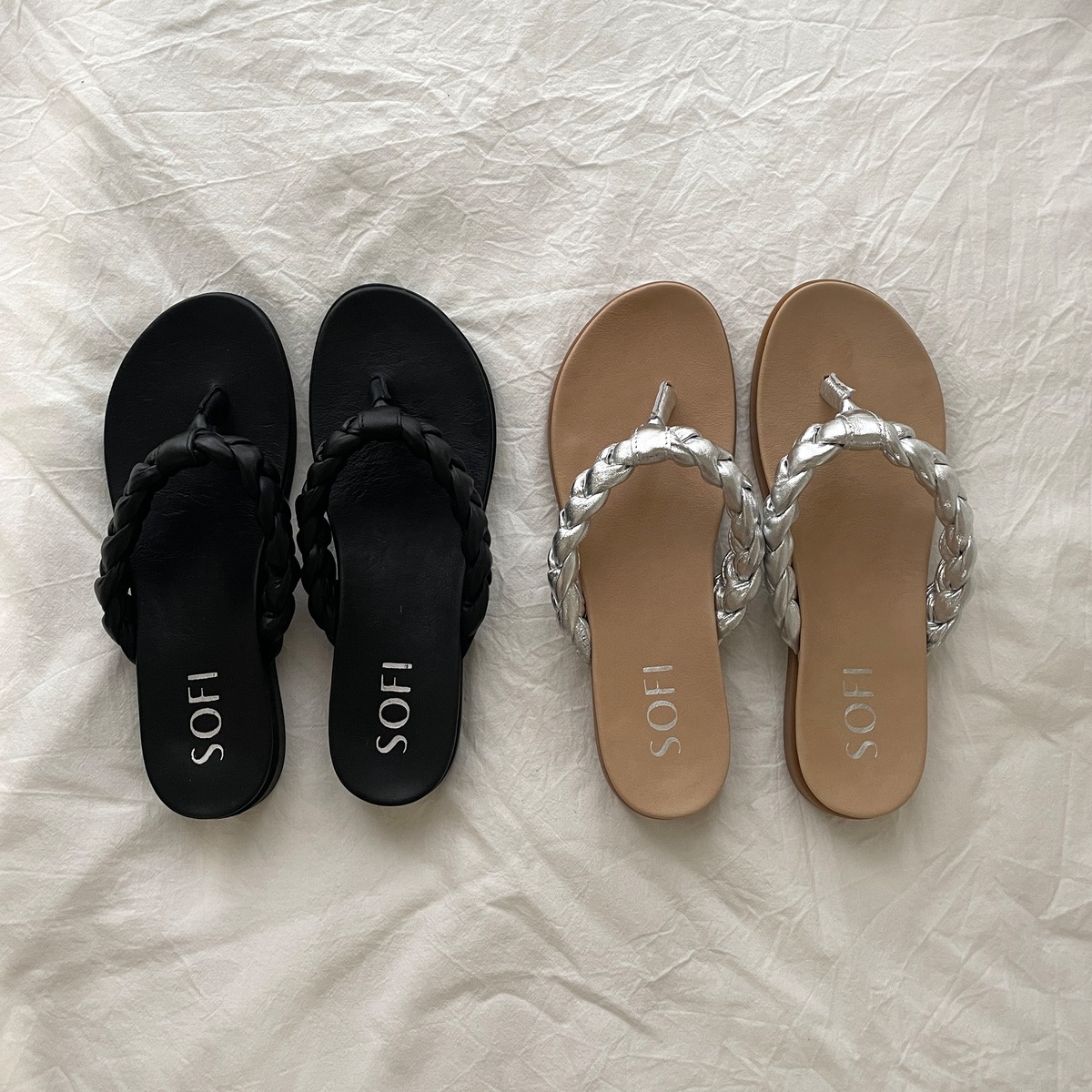 braid tongs sandal / sofiofficial