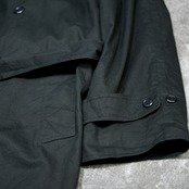 London Fog black trench coat