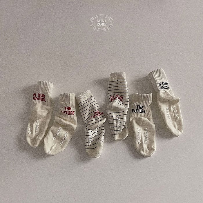即納】minirobe baby future socks set｜baby｜boy｜girl | 子供服