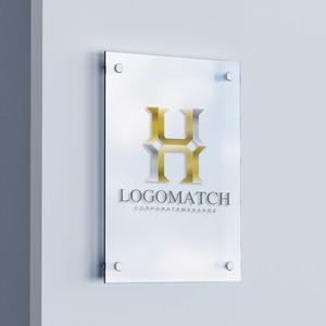 堅牢なラグジュアリーHのロゴ