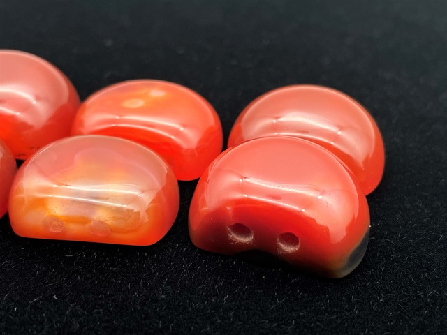 ハンドメイドバングルビーズ素材セット（瑪瑙）