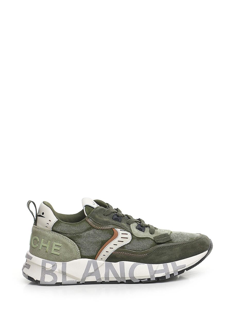 VOILE BLANCHE メンズ スニーカー レザー・ファブリック・ラバー Military