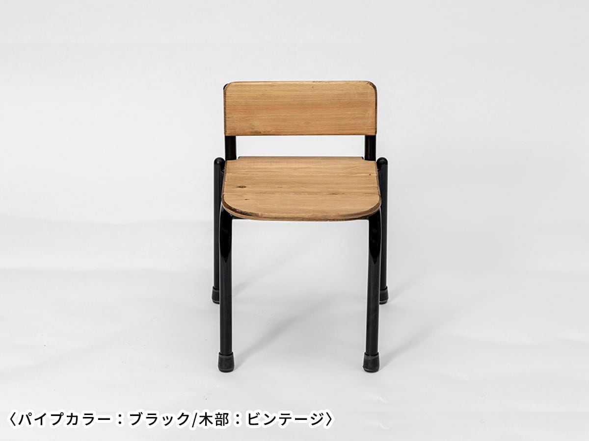 アイアンキッズチェア　鉄脚木製キッズチェア　武骨 a8fde2f169159c01ca76a21c4e0f92