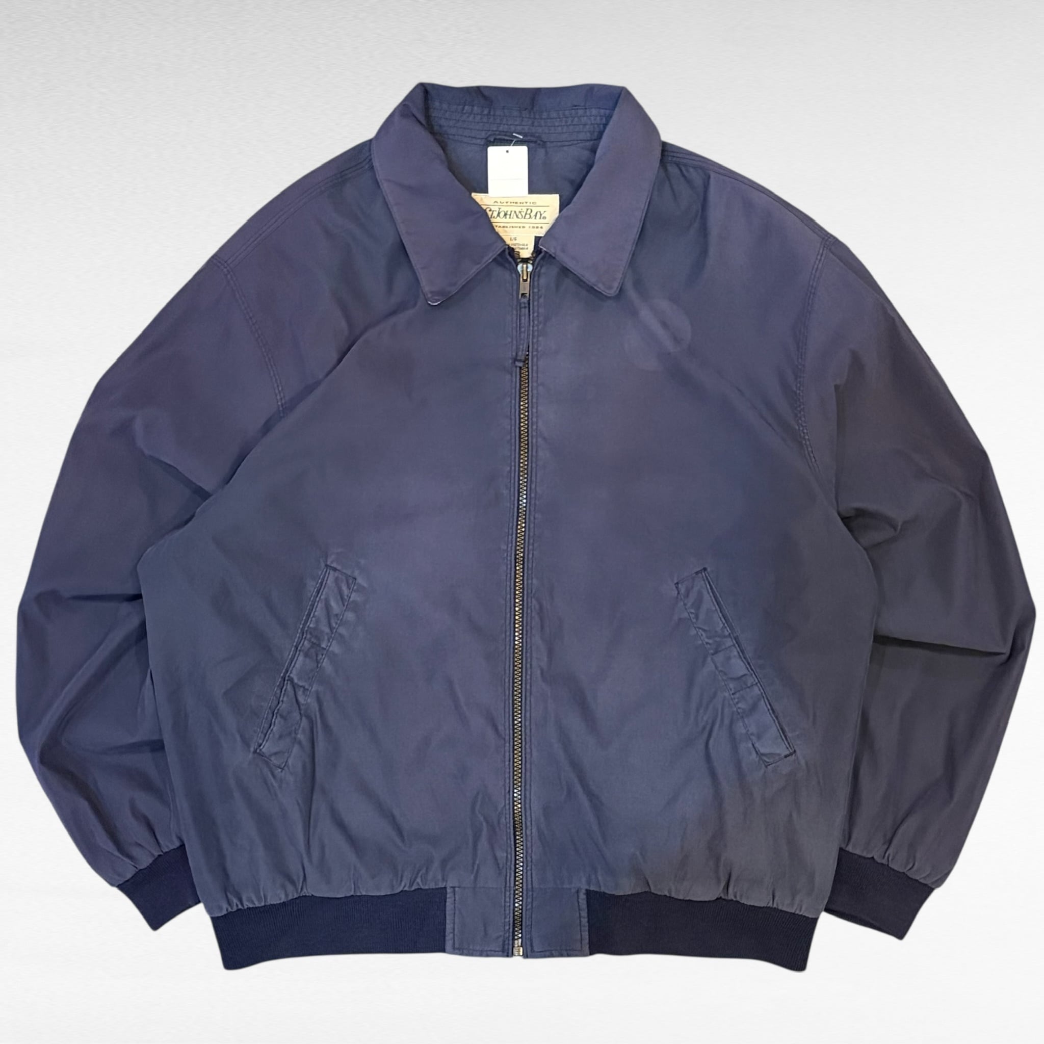 ST.JOHN'S BAY polyester nylon zip up jacket | 仙台 古着屋