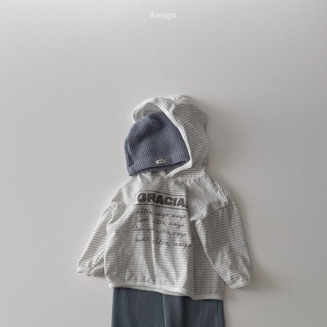 予約⌇amigo / Pencil stripe hood
