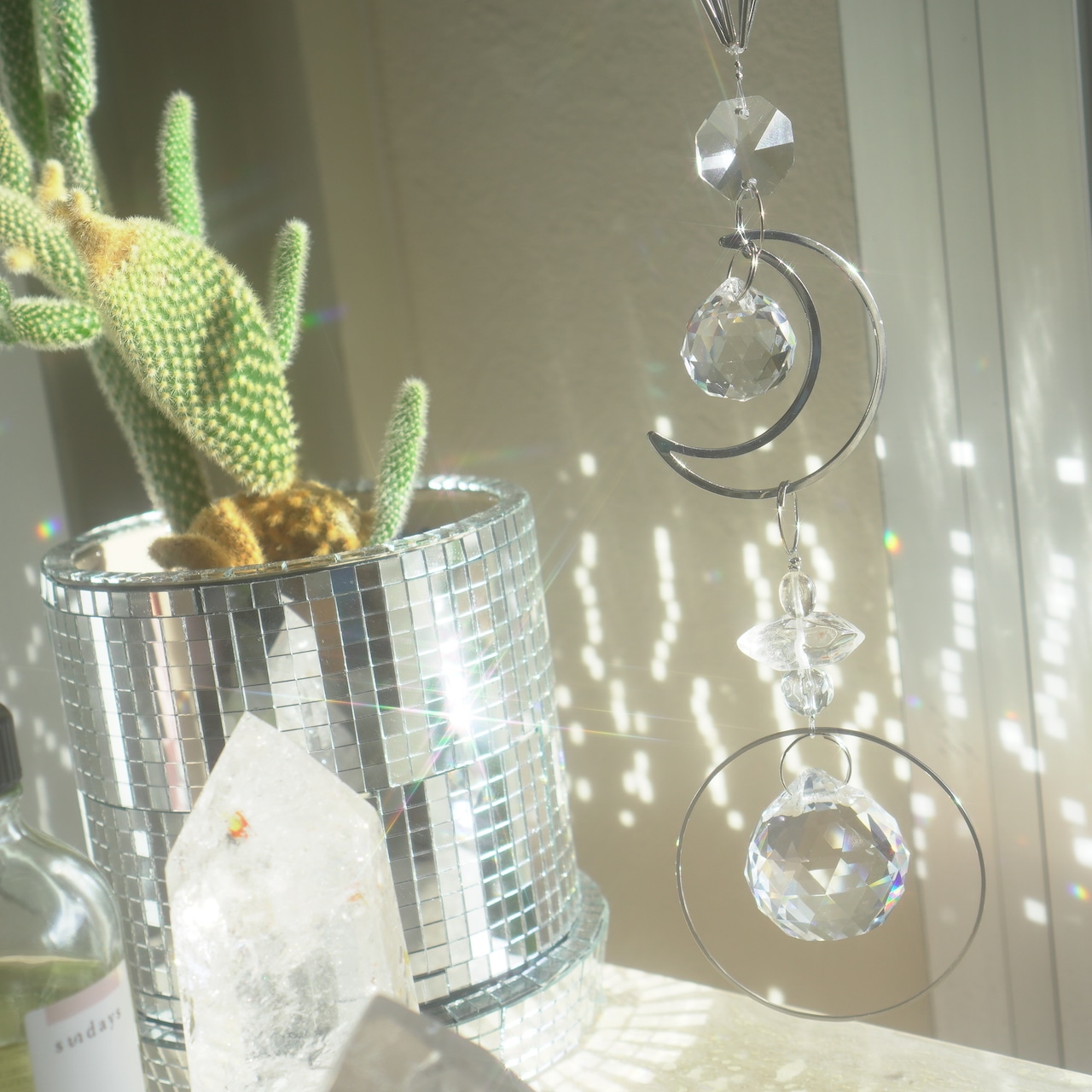 Undine 03 - Lemurian seed crystal / ジェムピラー / Gem Pillar Interior Jewelry