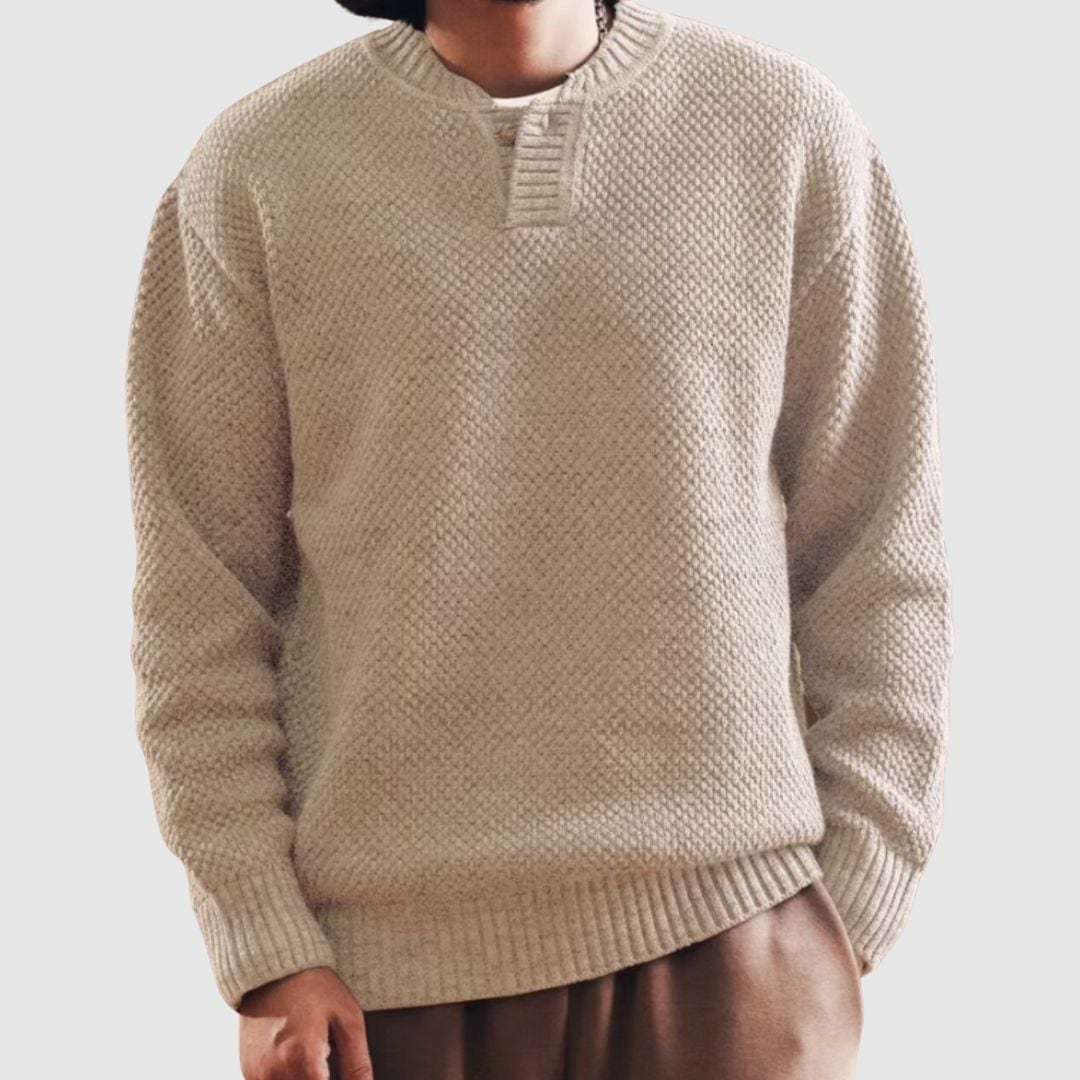 ヘンリーネックセーター H2720