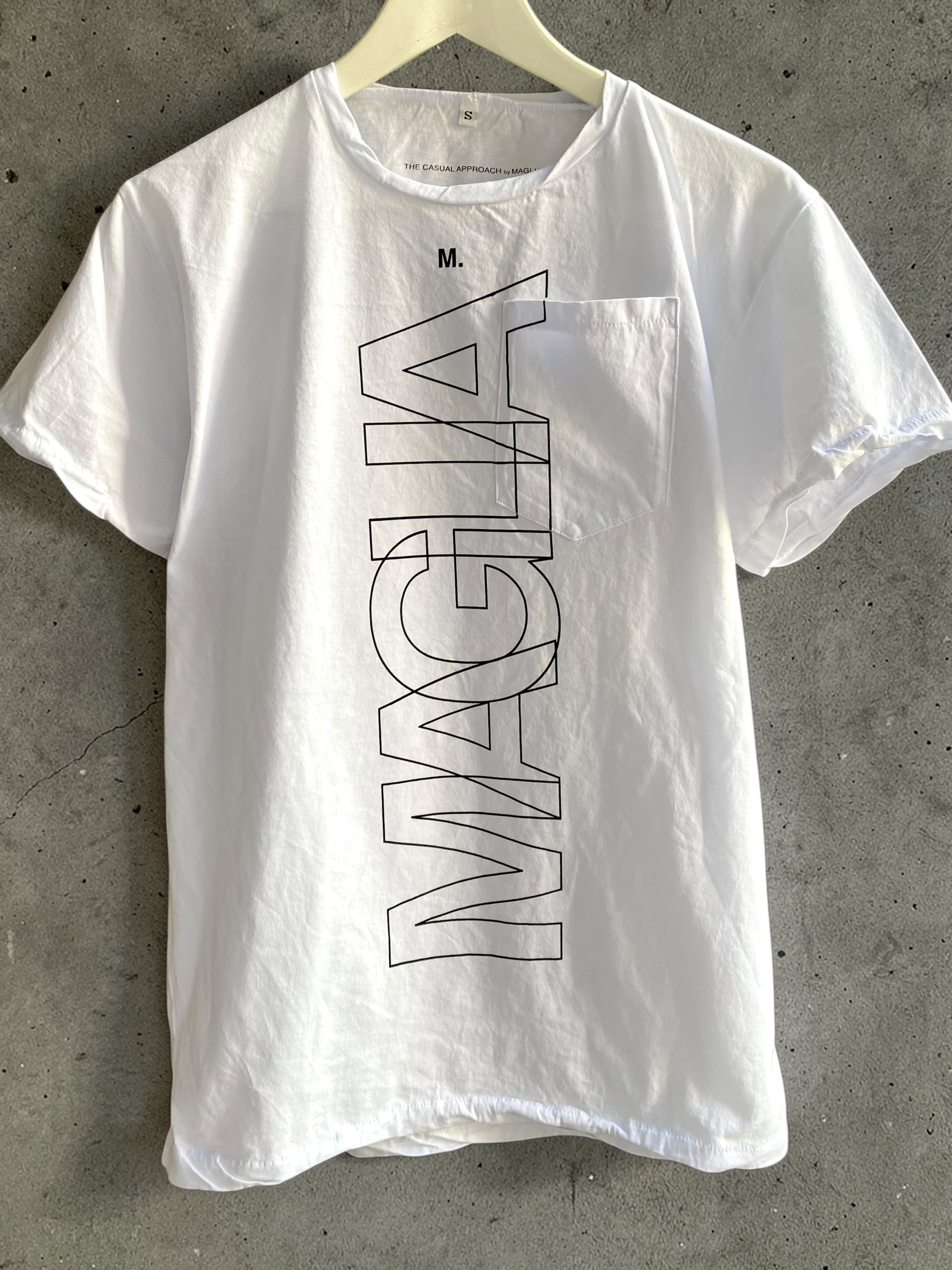 L BABYL Tシャツ 2013 マリア MAGLIA(マリア）T-4001 ユニセックスTシャツ ポケット Italia