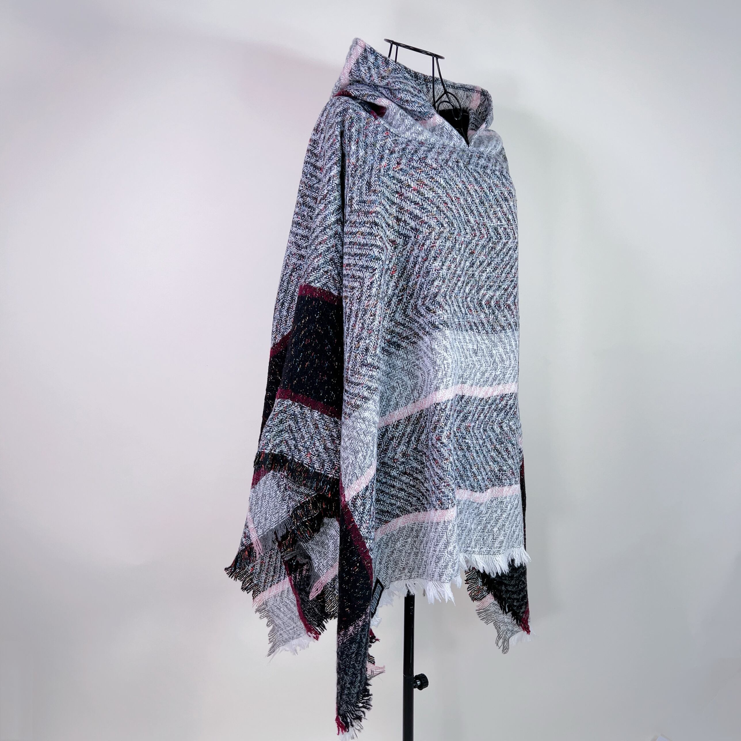 完売品 NieR 折り鶴 フードジッパー ポンチョ 和柄