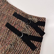 MAX&Co. マックスアンドコー マックスマーラ ツイード ミニ 台形 スカート サイズ 38 /レディース