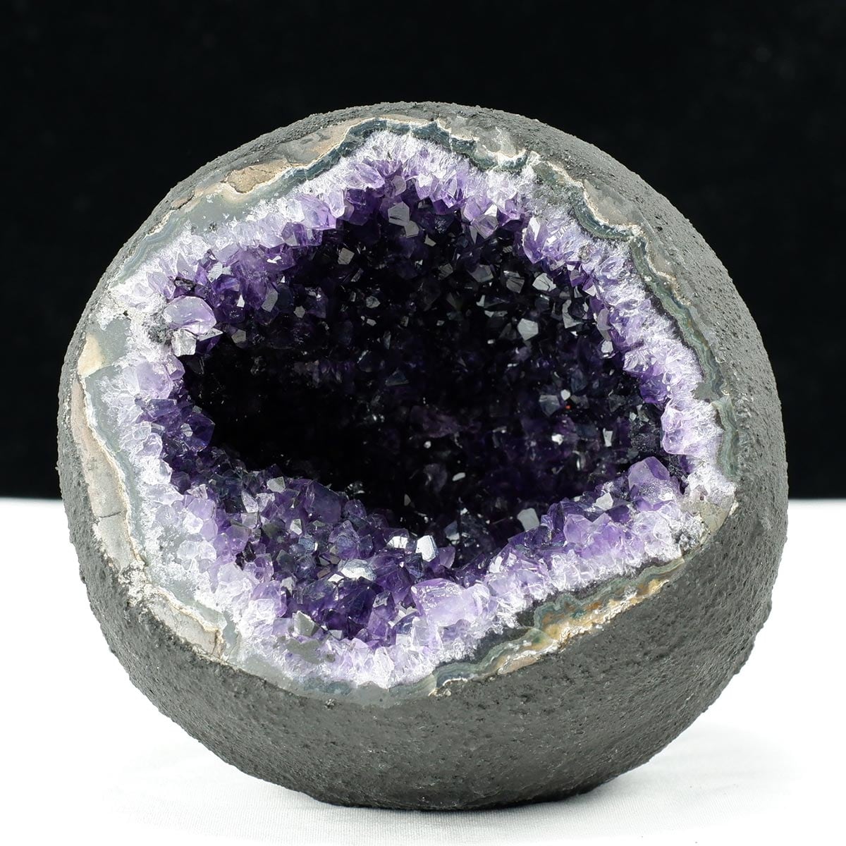 1.4Kg アメジストドーム ウルグアイ産 サークルジオード アメジスト ドーム ミニ 卓上サイズ 一点物 174-2272
