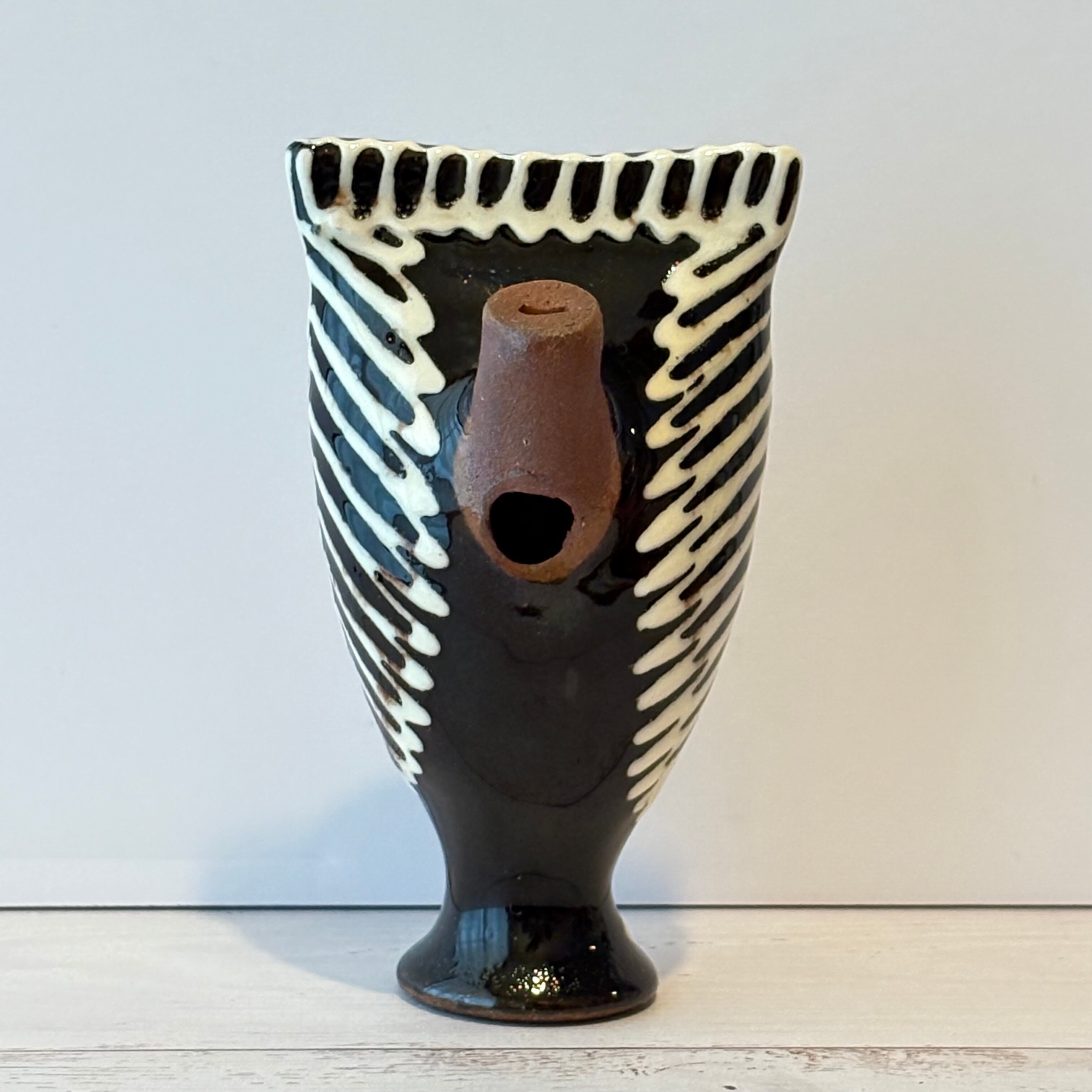 795 リトアニア 陶器の笛/フクロウ | attic