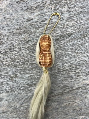 White long hair sexy peanuts Head