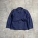 50-60s フランス軍 フェード コットンツイル フレンチワークジャケット