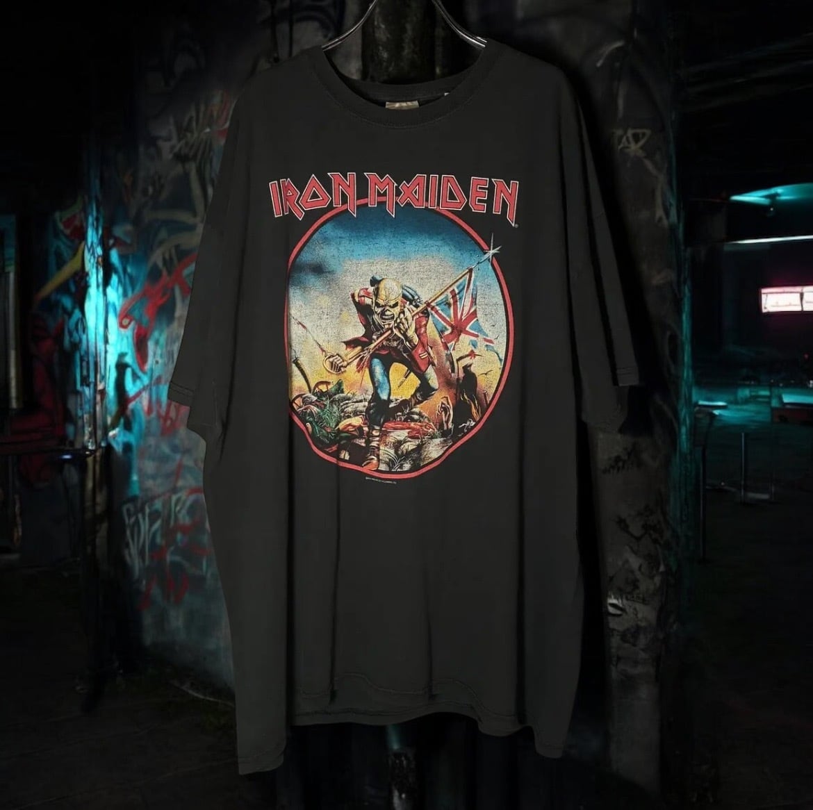 00s Hanes】IRON MAIDEN The Trooper Band Tee アイアンメイデン ザ